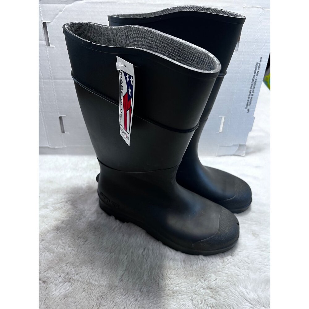Servus Made In USA Mens Rubber Work Boots Size 10